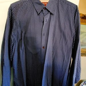 Michael Kors xl polka-dot shirt